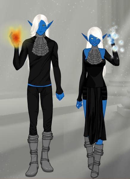 Elf Twins Edgar And Ellen By Sanlyn39 On Deviantart