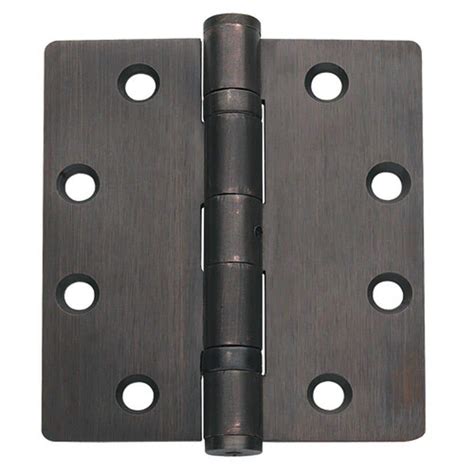 Global Door Controls 4 5 In X 4 In Oil Rubbed Bronze Full Mortise 5