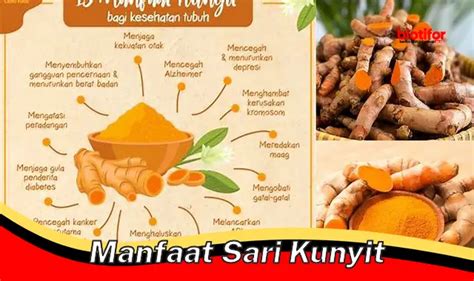 Temukan Manfaat Sari Kunyit Yang Jarang Diketahui Biotifor