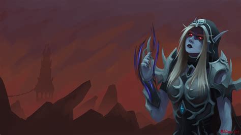 Sylvanas fanart (by me) : r/wow