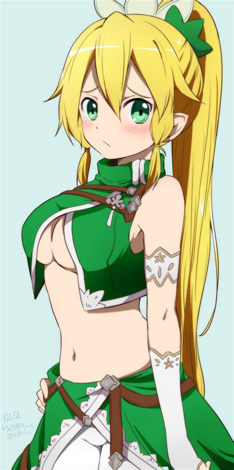 Leafa Sword Art Online Drawn By Raghonoerika Danbooru