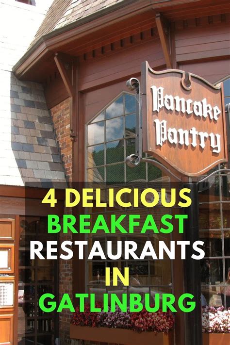 4 Delicious Breakfast Restaurants In Gatlinburg Artofit