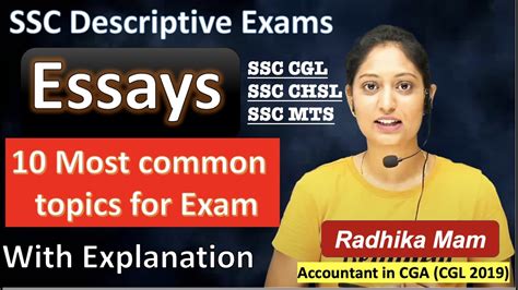 10 Most Common Essay Topics With Detailed Explanation SSC CGL SSC