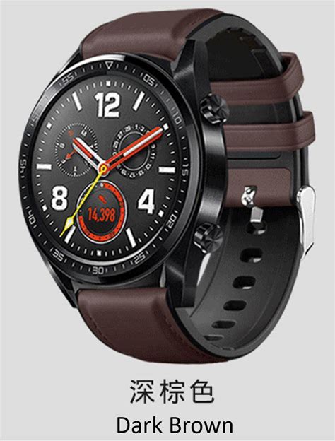 Special Design Huawei Watch Gt Strap Mm Leather Silicon Mm