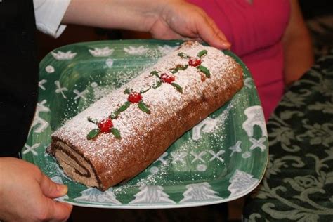 Yule Log Buche De Noel Mccall S Cooking School Recipe Food