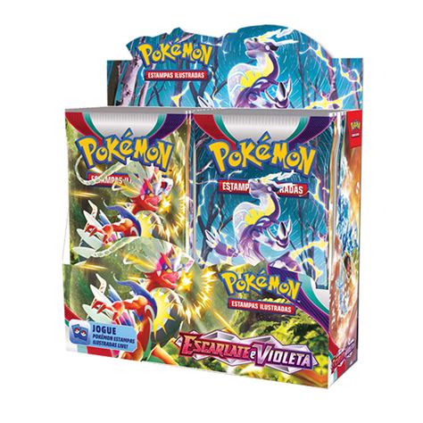 Booster Box Lacrada Pok Mon Escarlate E Violeta Card Games Colecion Veis