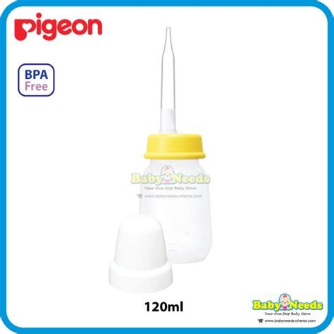pigeon long silicone palate feeding bottle ozml cleft lip