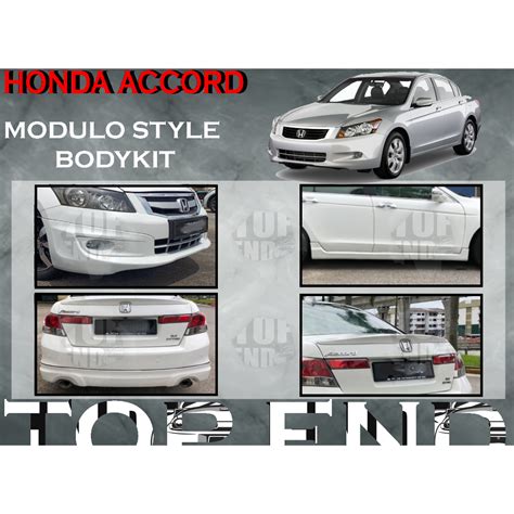 Honda Accord Mdl Bodykit Mdl Bumper Skirt Lip Accord Front