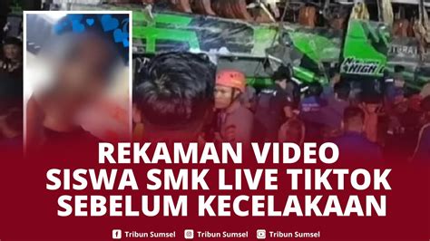 Sempat Live Tiktok Rekaman Video Diduga Siswa Smk Lingga Kencana