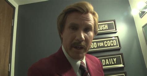 Go Behind The Scenes Of Ron Burgundy's 'Anchorman 2' Announcement