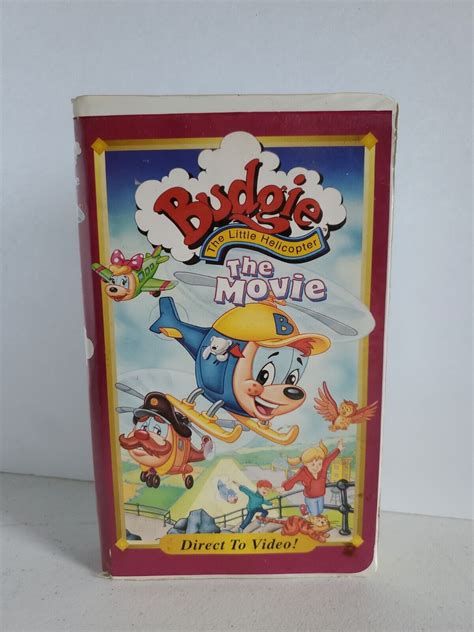 Budgie The Little Helicopter The Movie Vhs Movie Vcr Tape 84296012848 Ebay