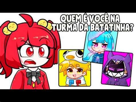 Quiz Turma Da Batatinha - Jogando os QUIZ da TURMA DA BATATINHA! - YouTube