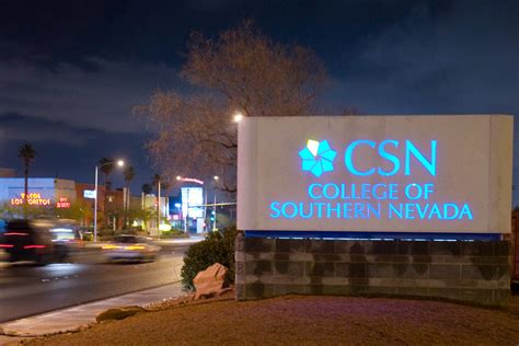 Csn Awarded 69m Grant For Workforce Training Facility Business