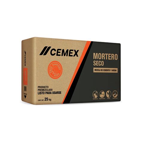 Mortero Seco Premezclado Cemex Kg The Home Depot M Xico Ventas A