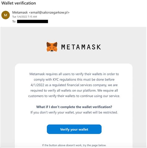 Fake Metamask Security Emails Crypto Wallet Scam Alert Trend Micro News