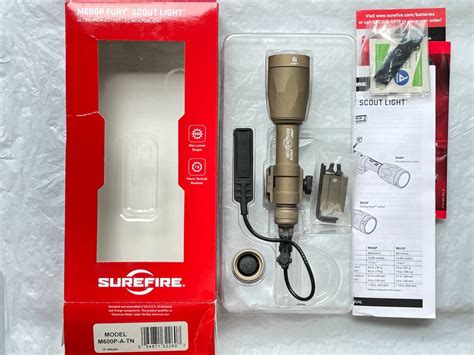 Yahooオークション 新品未使用 Surefire シュアファイアー M600p F