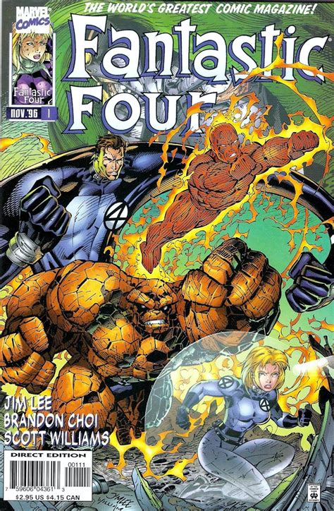 Fantastic Four Jim Lee Fantastic Four Heroes Reborn Two