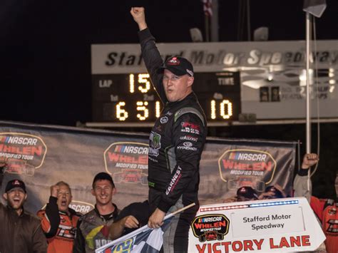 Ryan Preece Rallies For Nascar Modified Win At Stafford