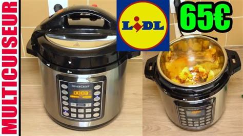 LIDL multicuiseur électrique 1000w SILVERCREST type COOKEO Moulinex