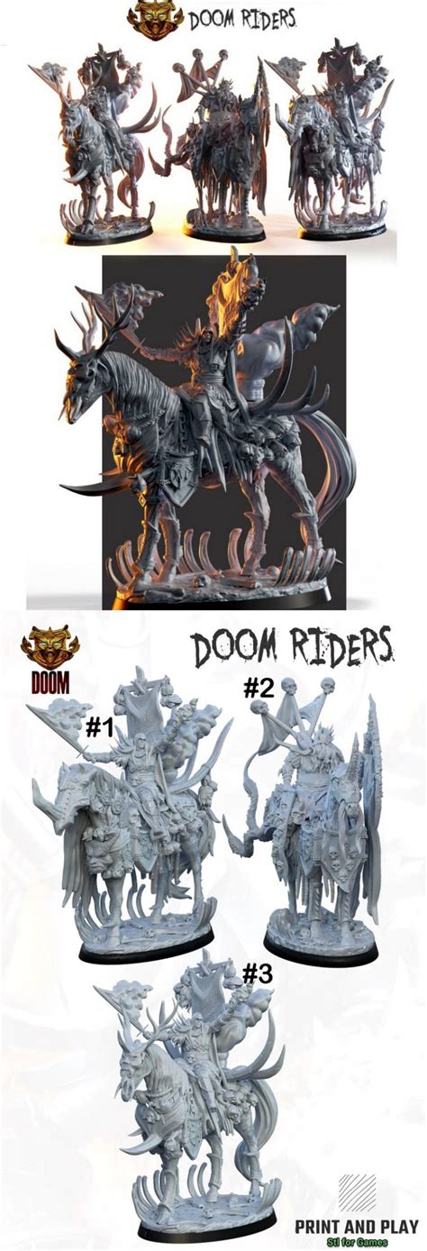 Desire FX 3d Models Doom Riders 3D Print Model