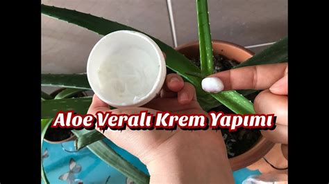 Aloe Verali Krem Nasil Yapilir Aloe Vera Faydalari Nelerd R Youtube