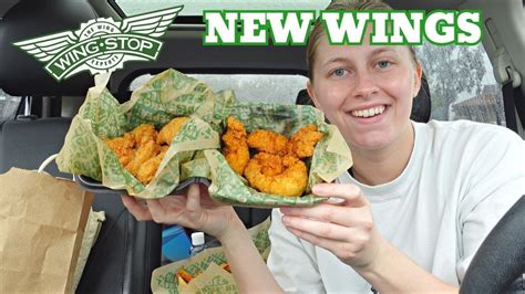 Trying New Wingstop Flavors Pure Mayhem The Meltdown And Crunch Time Youtube