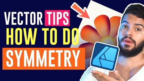 How To Make Symmetry With Symbol Tool In Affinity Designer Youtube