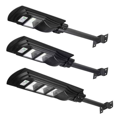 Soporte Poste 50cm Pernos Para Alumbrado Focos Led Solares Importadora