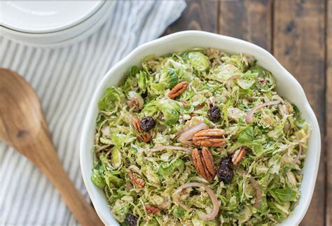 Shredded Brussels Sprouts Salad • iFit Blog