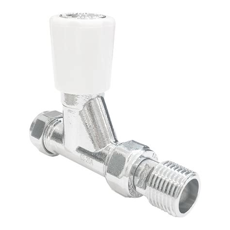 Primaflow Optima Plus Chrome Straight Radiator Valve 15mm On Demand Supplies