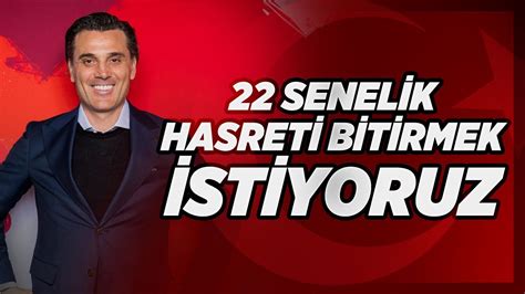 Canlı Montella Gençleri Milli Takıma Hazırlıyorum Uluslar Ligi