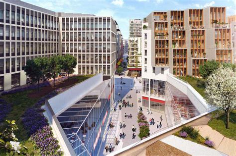 Tout un nouvel écoquartier autour de la gare Nanterre Université - Le ...