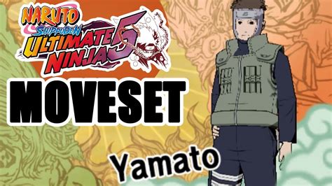 Naruto Ultimate Ninja 5 Ps2 Yamato Moveset Youtube