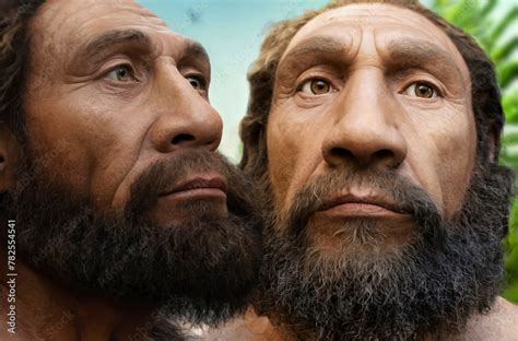 Neanderthals (Homo neanderthalensis), are an extinct species or ...