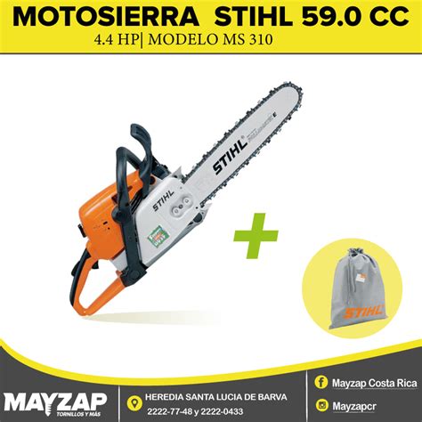 Motosierra STIHL Modelo MS 310 Mayzap Tornillos Y Herramientas