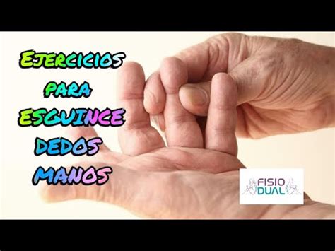 Ejercicios Para ESGUINCE DEDOS MANOS SUBLUXACIONES YouTube