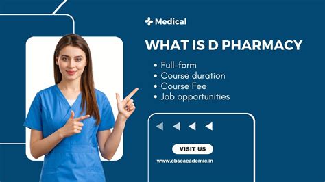 What Is D Pharmacy Full Form Course Duration Fee Job Opportunities