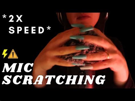 ASMR Super FAST And AGGRESSIVE SCALP SCRATCHING MASSAGE Mic