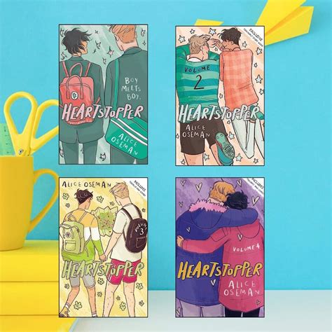 Heartstopper Series Volume Books Set By Alice Oseman Findurbook