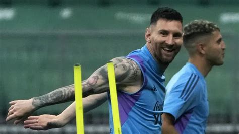 Messi Debutará ante Cruz Azul Confirma Inter de Miami N