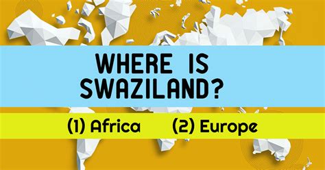 Only People With An IQ Score Of 141 Or Higher Know Where These 31 Countries Are