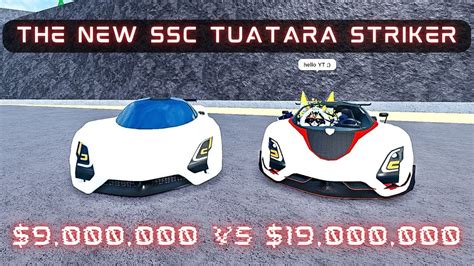 New Ssc Tuatara Striker Vs Old Ssc Tuatara In Car Dealership Tycoon