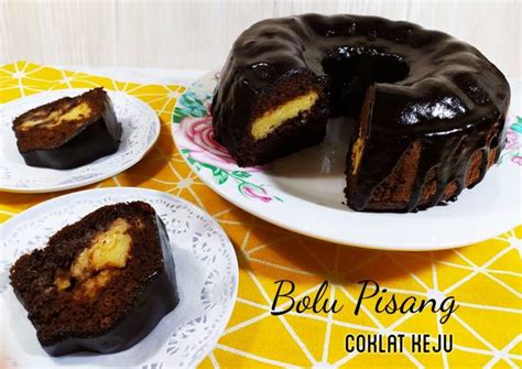 Resep Bolu Pisang Coklat Keju oleh Era Antie - Cookpad