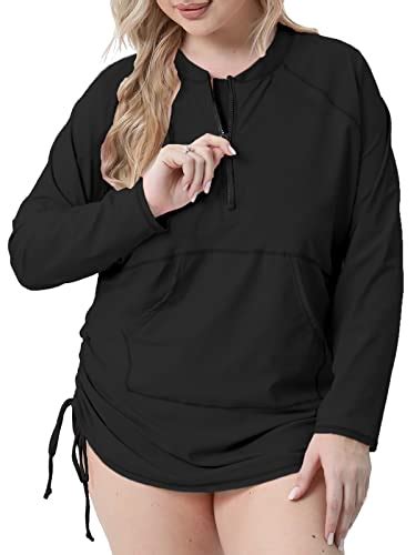 Shop Plus Size Rash Guard Tops For Maximum Sun Protection