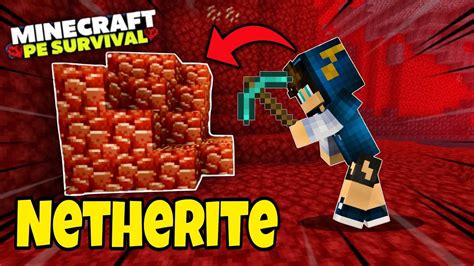 BEST NETHERITE MINING TECHNIQUE In Minecraft Survival YouTube