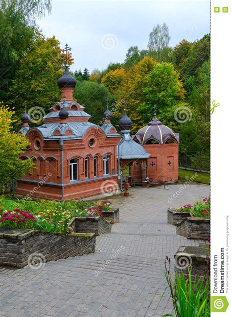 Church Chapel Of Holy Great Martyr Paraskeva Polykovichskaya Kr Stock