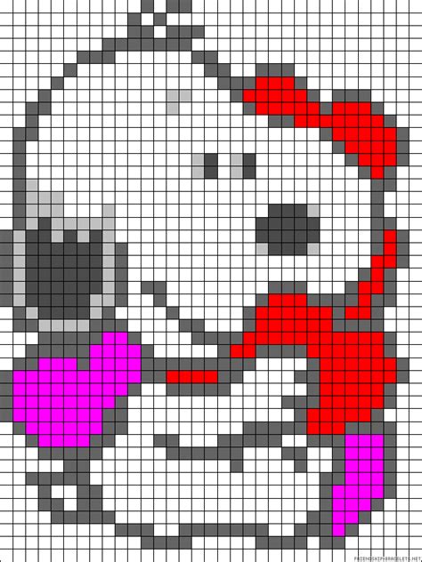 Snoopy Perler Bead Pattern Perler Bead Patterns Beading Patterns