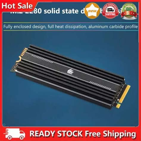 M2 Ssd Heatsink Cooler 2280 Solid State Hard Disk Radiator Aluminum