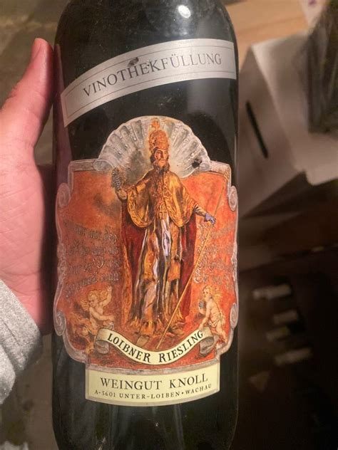 Weingut Knoll Riesling Smaragd Vinothekf Llung Loibner Austria