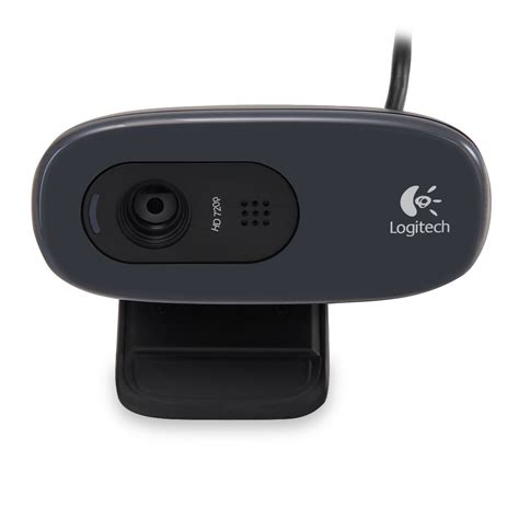 Webcam Logitech Hd P C Preto